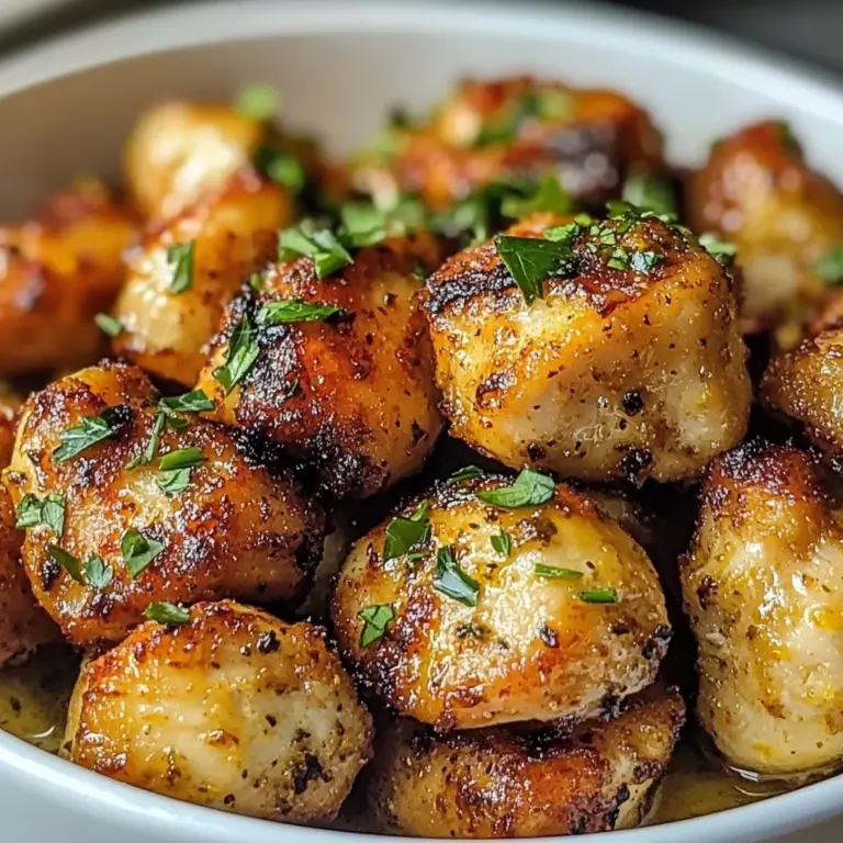 Air Fryer Lemon Chicken Bites