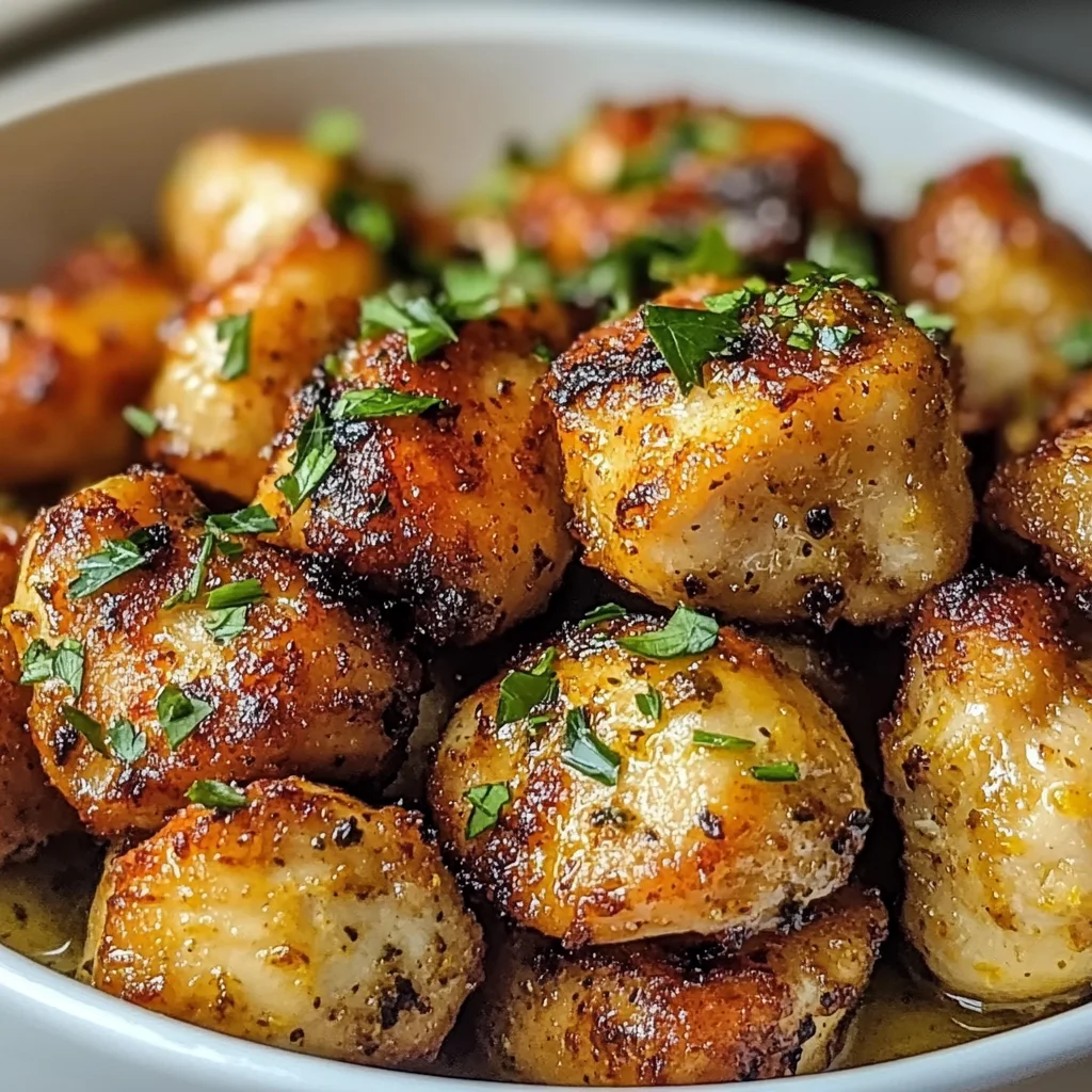 Air Fryer Lemon Chicken Bites
