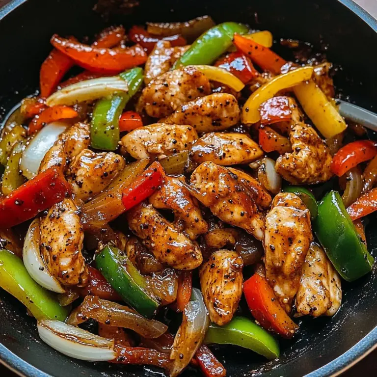 Black Pepper Chicken