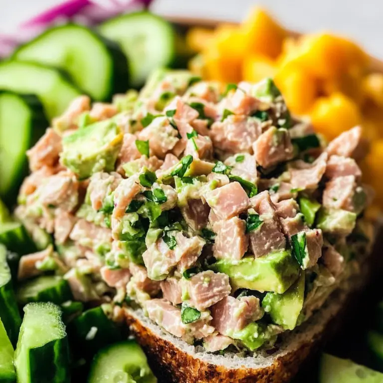 Creamy Avocado Tuna Salad