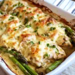 Creamy Chicken Bake Recipe with Asparagus