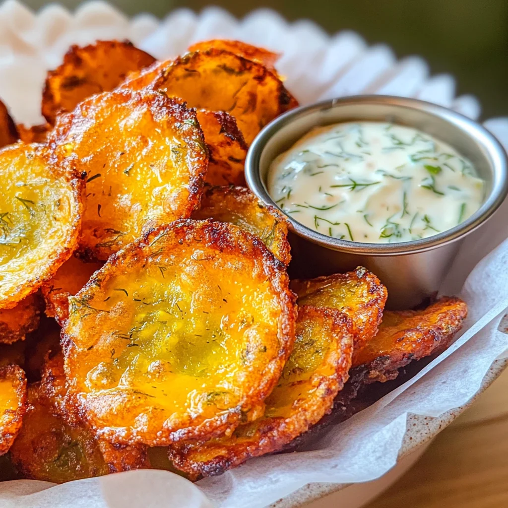 Crispy Cheesy Dill Pickle Chips