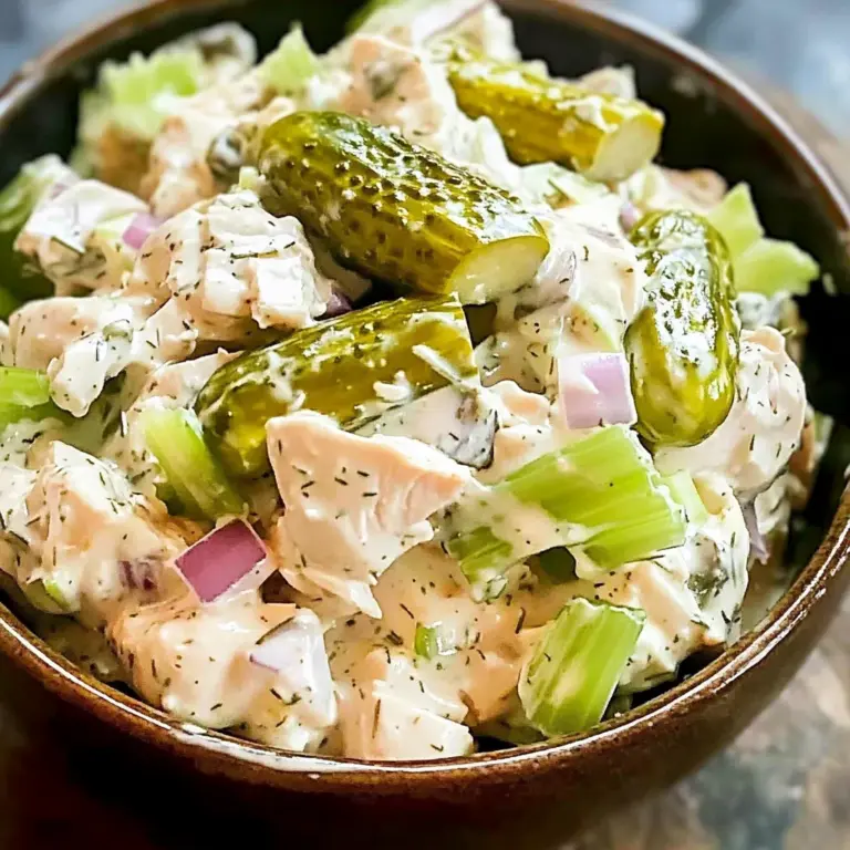 Dill Pickle Chicken Salad