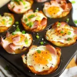 Ham and Cheese Egg Cups