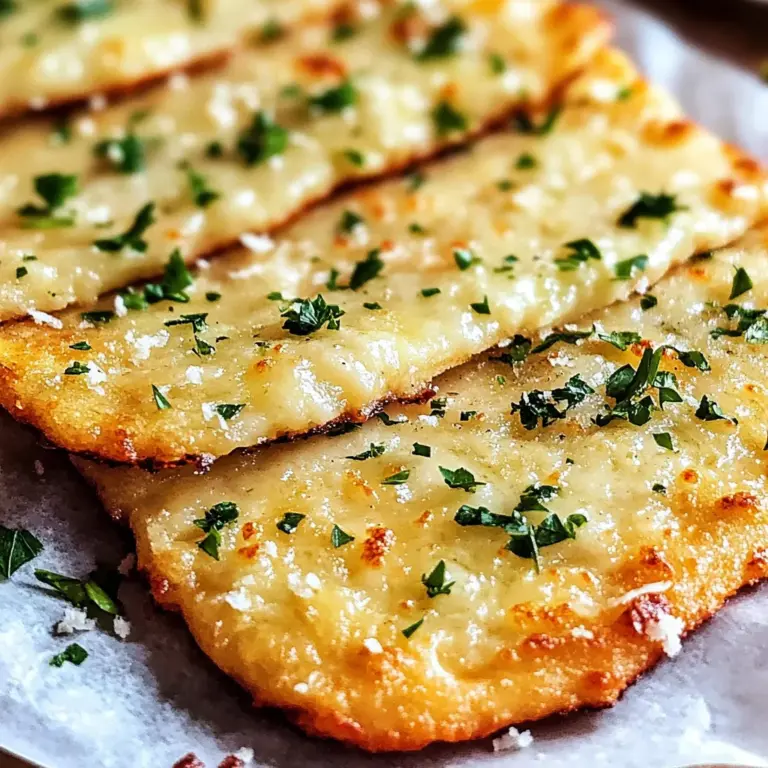 Keto Garlic Flatbread