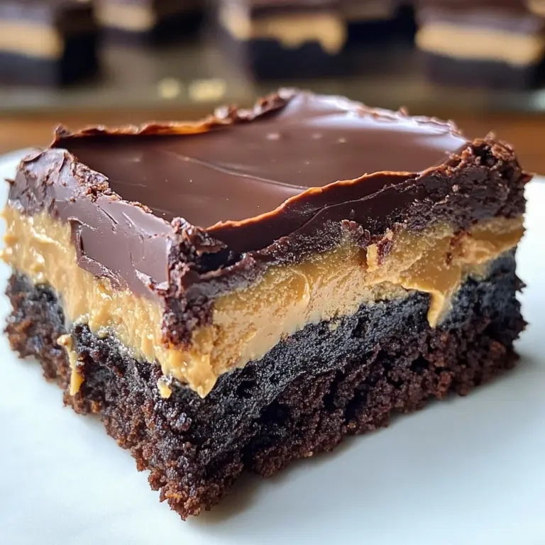 Keto Peanut Butter Brownies