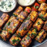 Middle Eastern Tofu Kebabs