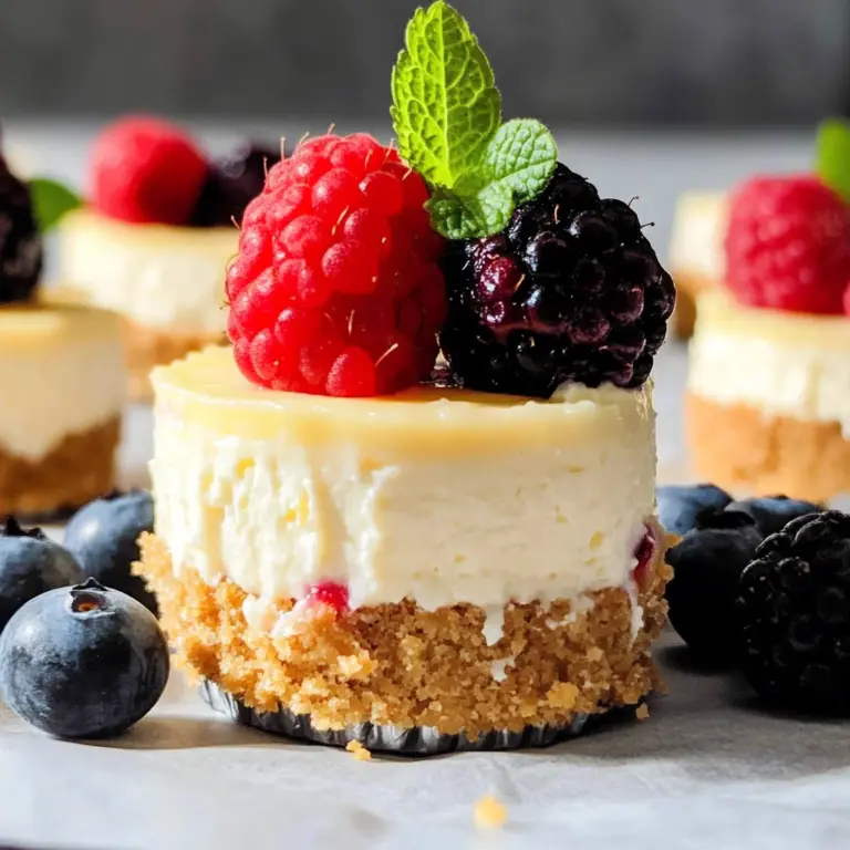 Mini Protein Cheesecakes