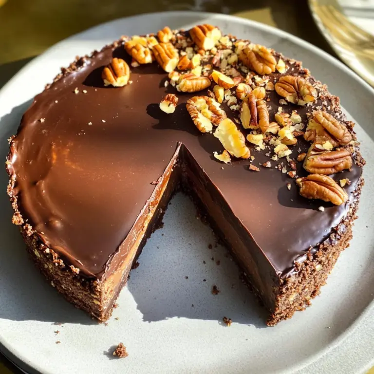 Paleo Chocolate Torte (Flourless, No Bake)