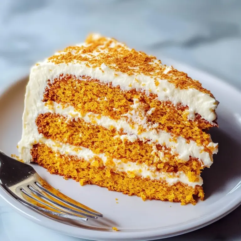 Pumpkin Cake Recipe