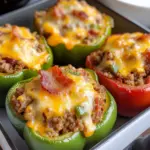Stuffed Bell Peppers Without Rice