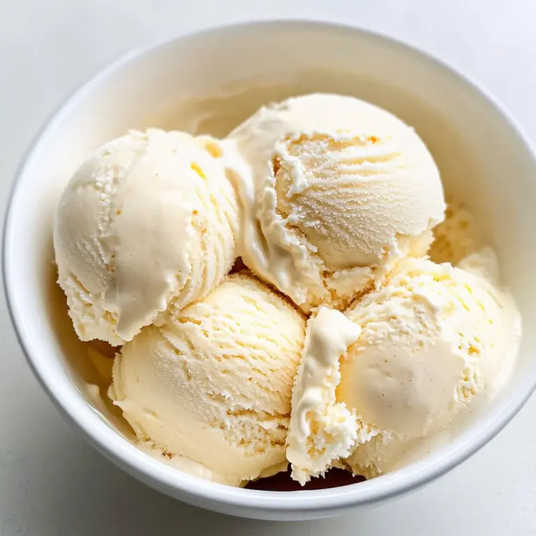 Sugar Free Vanilla Ice Cream