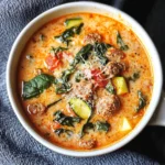 Creamy Keto Italian Sausage Soup