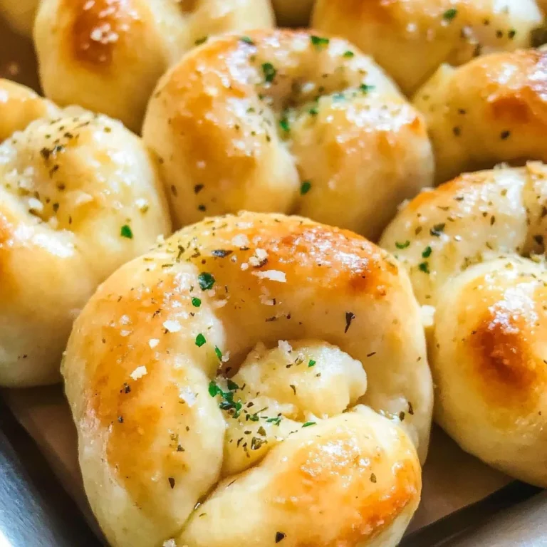 Pizza Dough Garlic Knots
