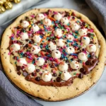 Cookie Pizza (gluten-free, dairy-free option)