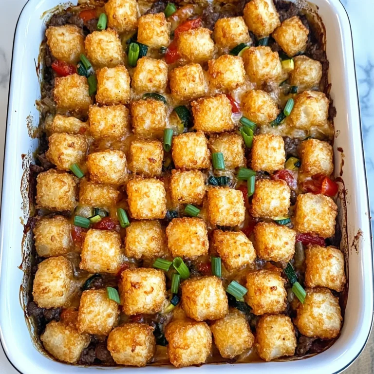 Dairy Free Tater Tot Casserole (Gluten Free)
