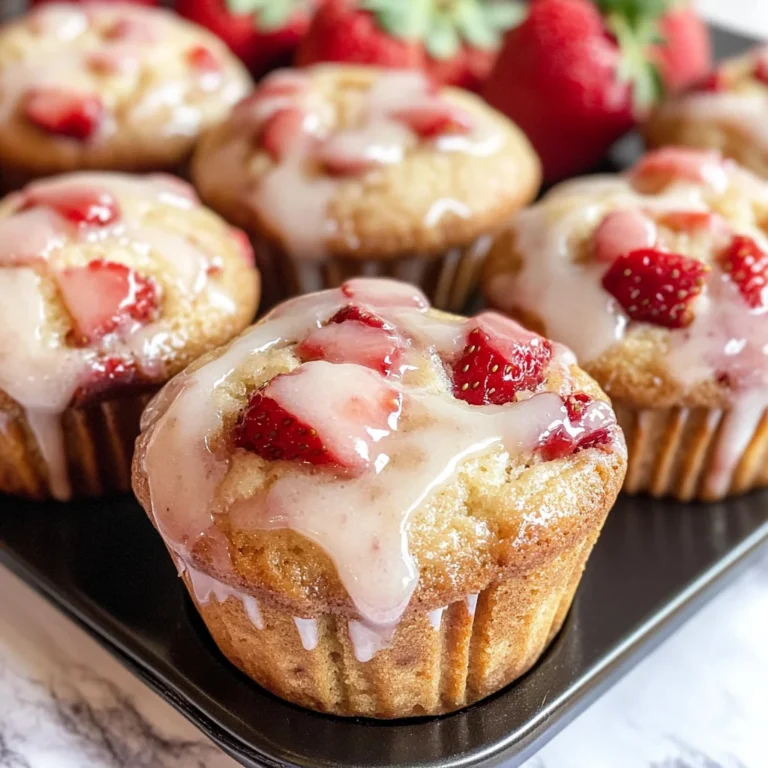 Gluten-free Strawberry Muffins (dairy-free option)