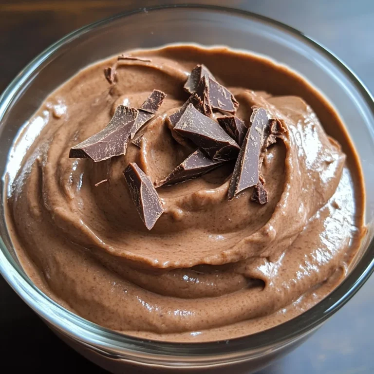 Healthy Chocolate Pudding