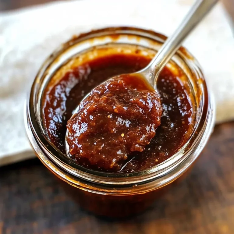 Homemade Paleo BBQ Sauce.