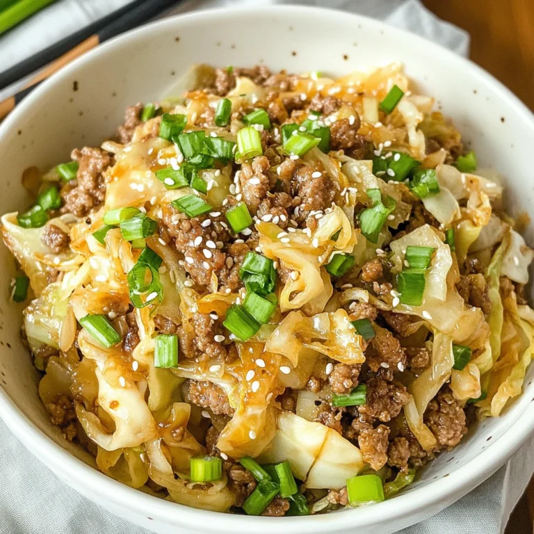 Inside Out Egg Roll in a Bowl