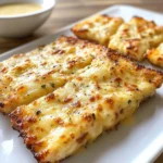 KETO CHEESY GARLIC BREAD