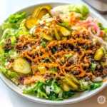 Keto Big Mac Salad Recipe
