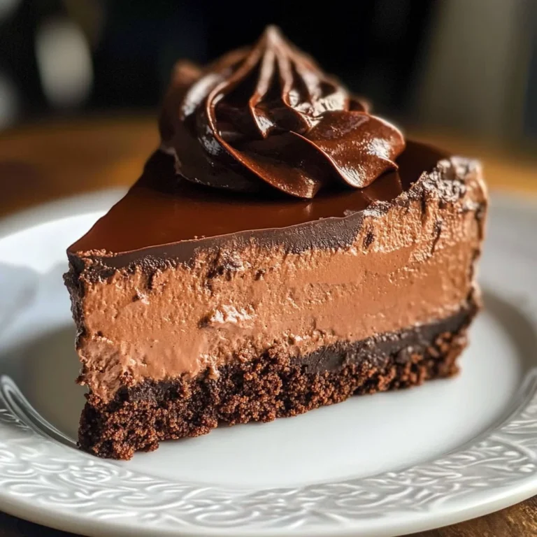 Keto Chocolate Cheesecake