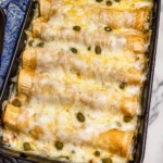 Low Carb White Chicken Enchiladas