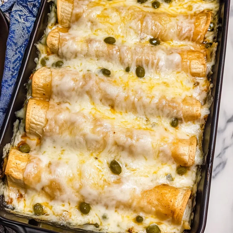 Low Carb White Chicken Enchiladas