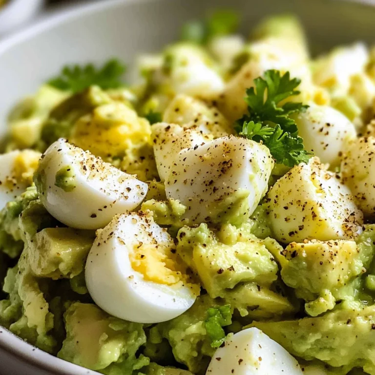 Avocado Egg Salad