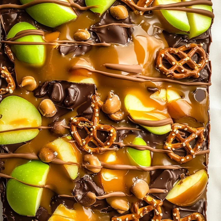 Caramel Apple Bark