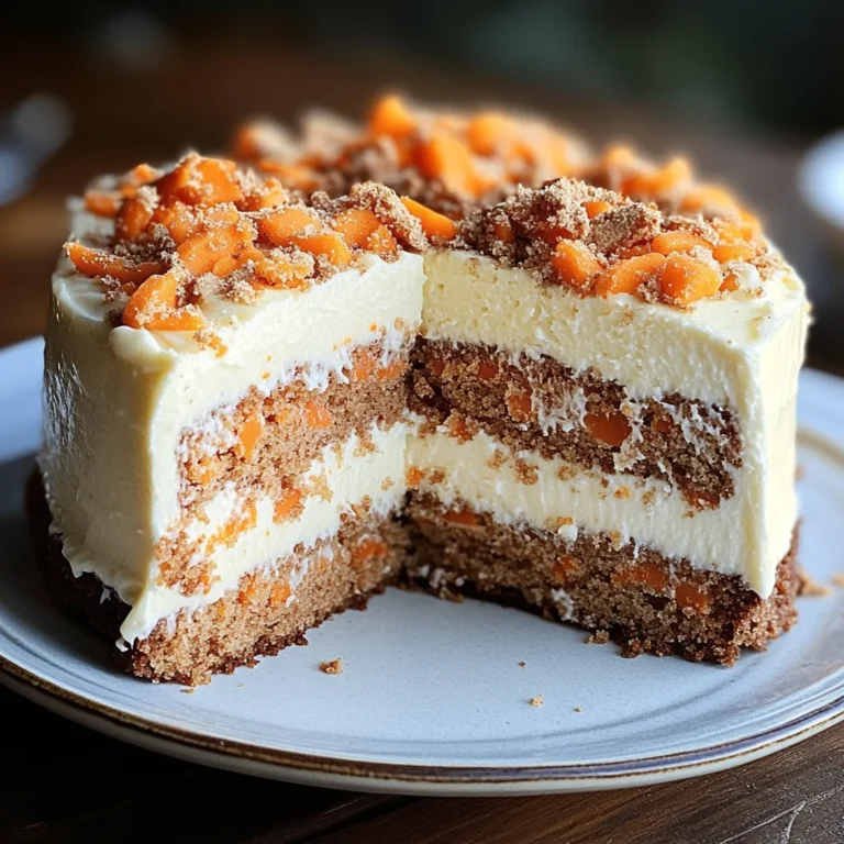 Carrot Cake Cheesecake Recipe – Easy Holiday Dessert