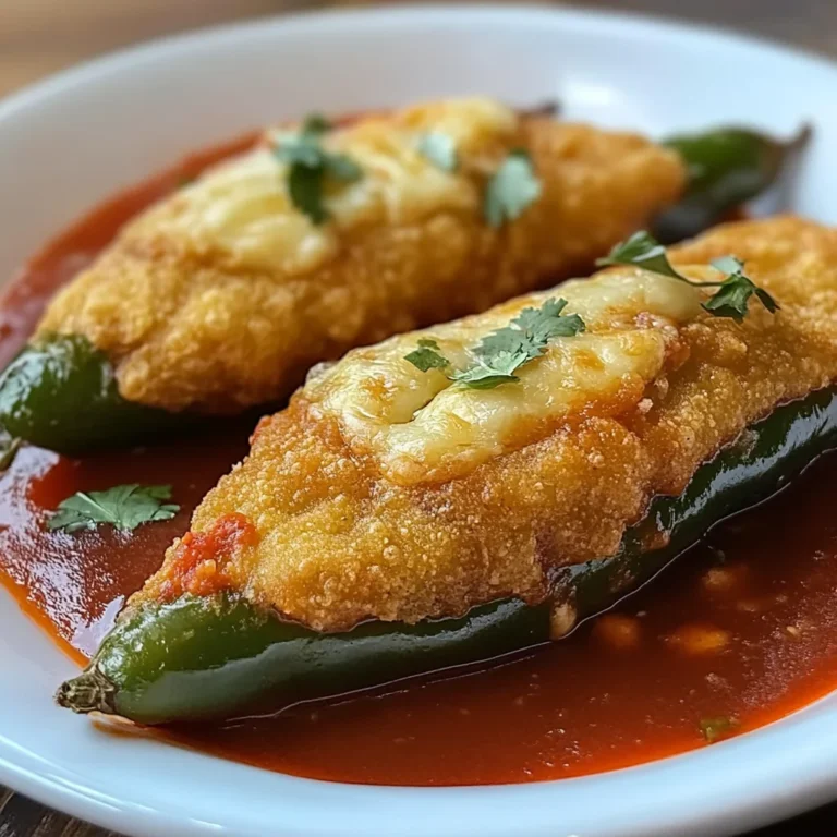 Cheesy Hatch Chile Rellenos