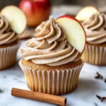 Cinnamon Apple Cider Cupcakes - Alrightwithme