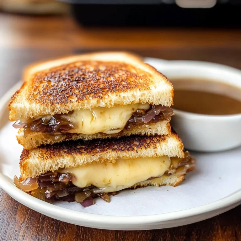 French Onion Grilled Cheese