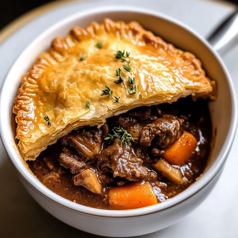 Guinness Braised Beef Pot Pie