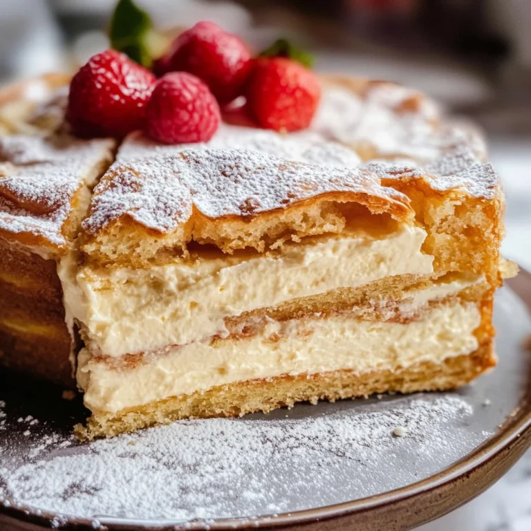 Karpatka - Polish Carpathian Mountain Cream Cake