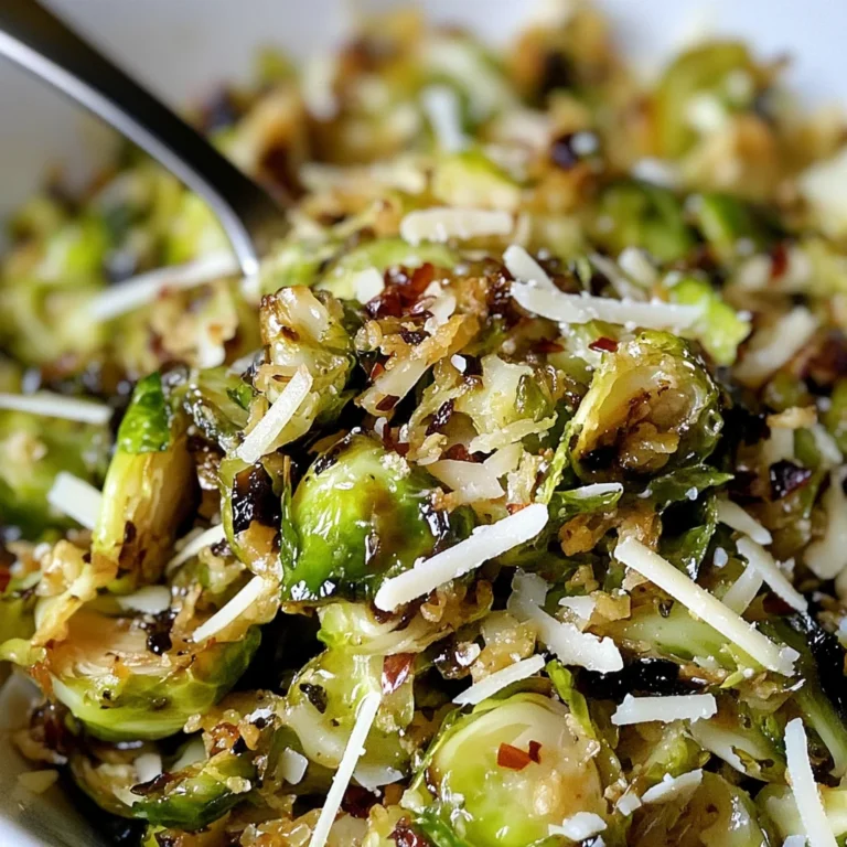Keto Shredded Brussels Sprouts