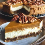 Pecan Pie Pumpkin Cheesecake
