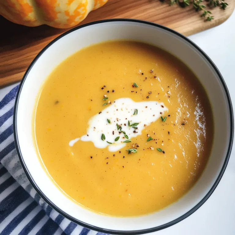 Pumpkin Apple Cider Bisque
