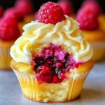 Raspberry Lemon Heaven Cupcakes