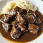 Sirloin Tips in Gravy – Easy Halal Beef Dinner Recipe