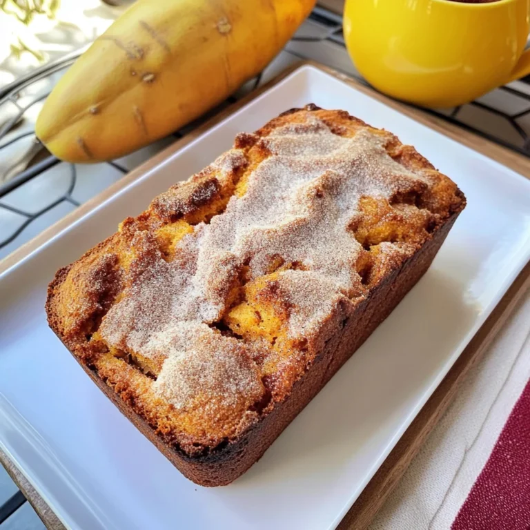 Sweet Potato Cinnamon Bread