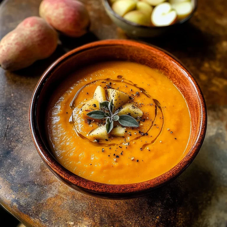 Sweet Potato and Apple Soup