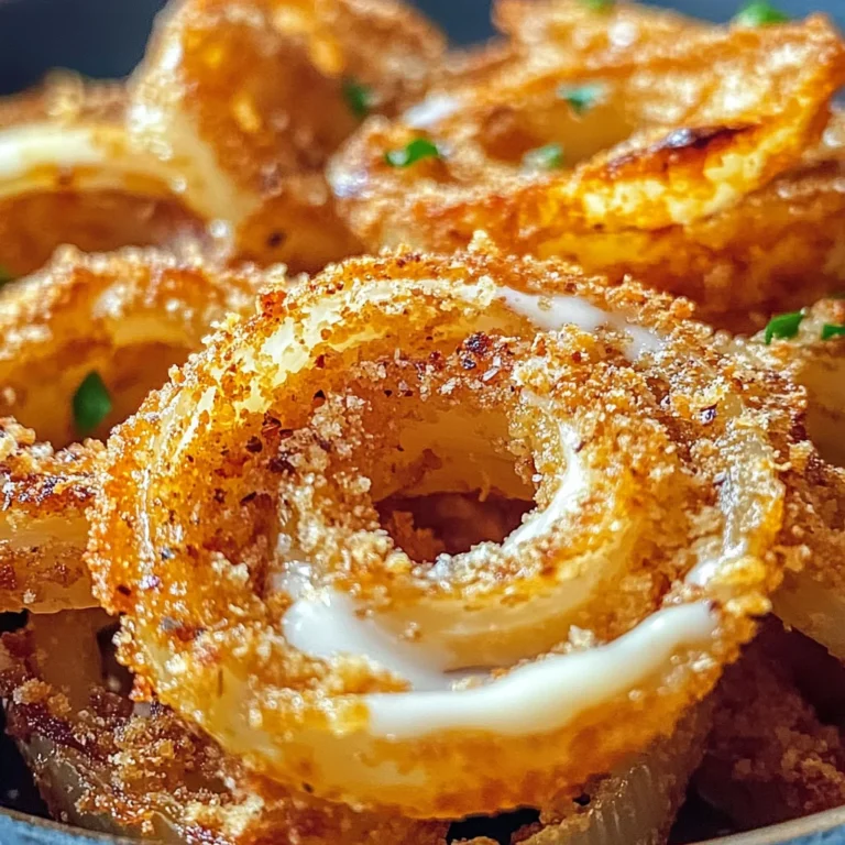Viral High-Protein Keto Onion Rings Hack (No Breadcrumbs, No Frying!)